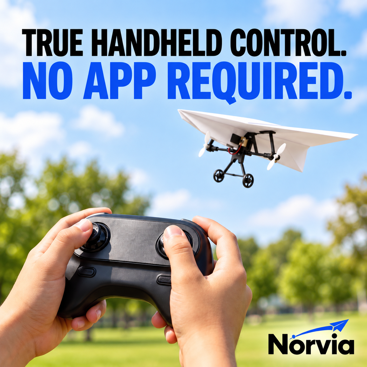 Norvia™ – RC Paper Airplane Kit